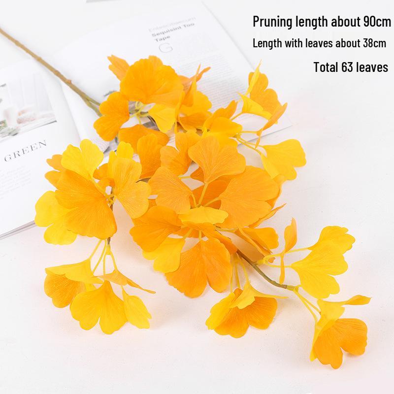 Artificial Banyan Branches with Laminated Plastic Leaves for Landscaping and Decoration