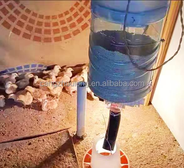 YYB LMB29 Automatic Chicken Feeder Port with Timer Function for Manual Poultry Feeder Bucket