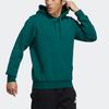 Adidas Sports Hoodie With Back Logo Men Tops Green H39273