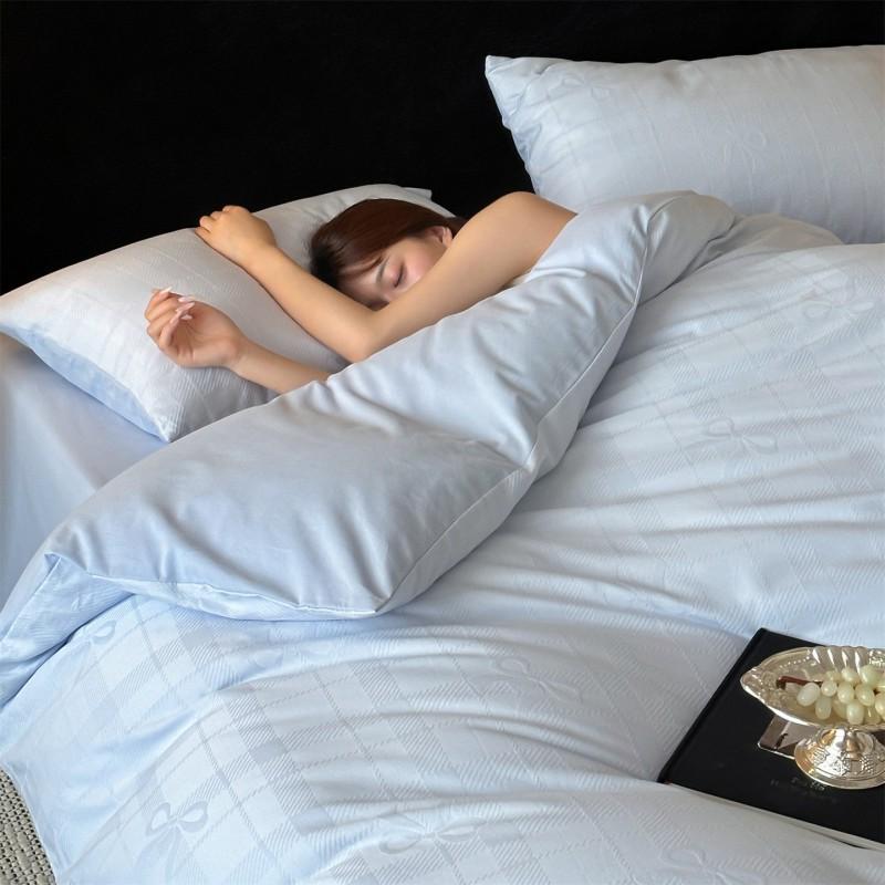 100% Cotton 60S Brushed Duvet Set Modern Nordic Style Ins Bedroom Bedding