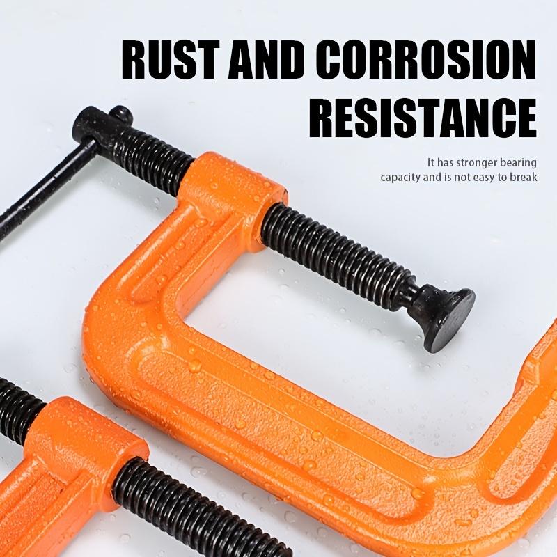 Hot Sale 1”2" 3" 4" 5"  Portable Mounting Heavy-Duty Thickened Adjustable Woodworking Cast Steel C Type G-shaped Clip Clamp