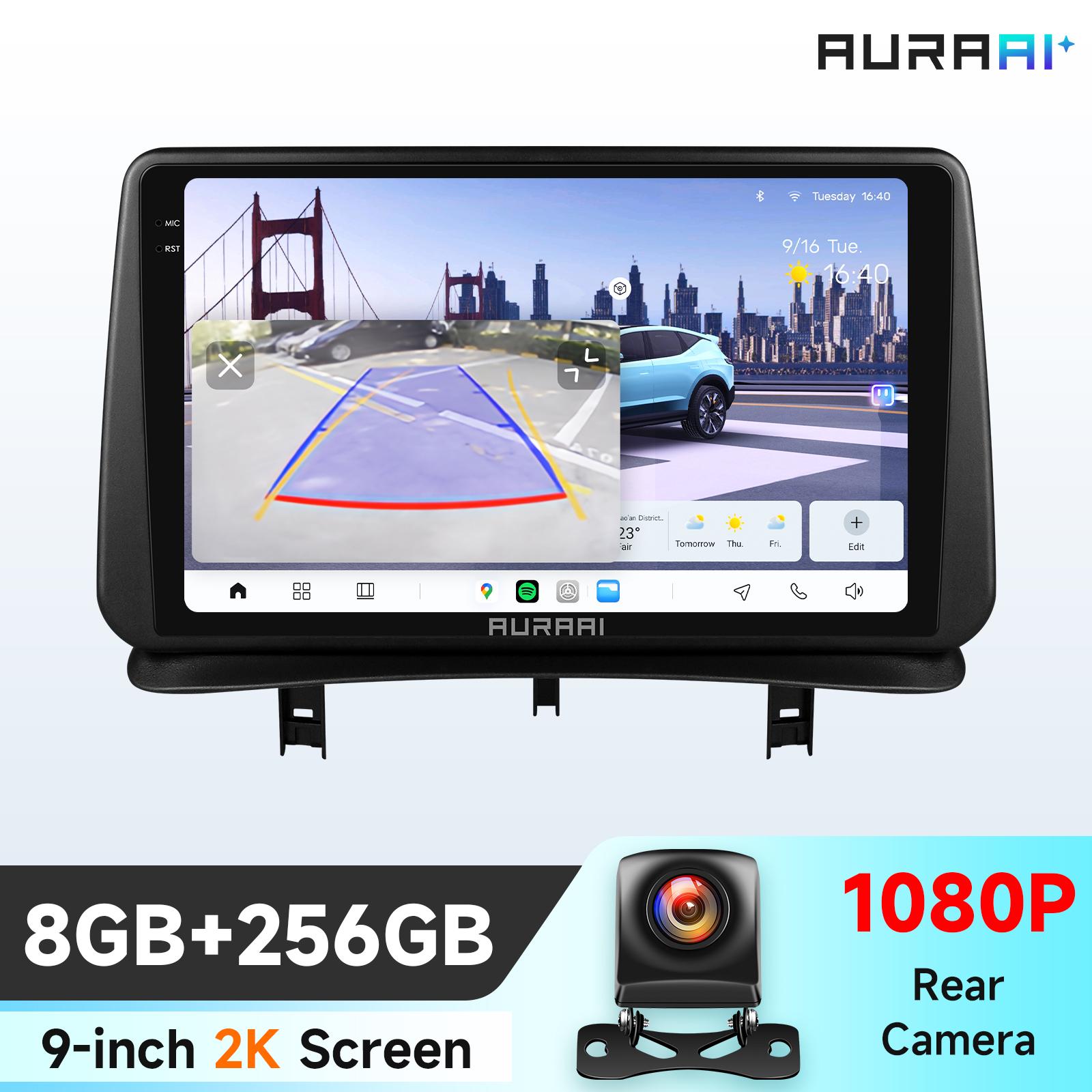 

Ossuret Intelligent 2K Screen 4G-LTE Carplay Android Car Radio For Renault CLIO 3 2005 - 2014 Car Infotainment Multimedia Player GPS Stereo Bluetooth S8 8Core 8G 256G 9inch AHDC1