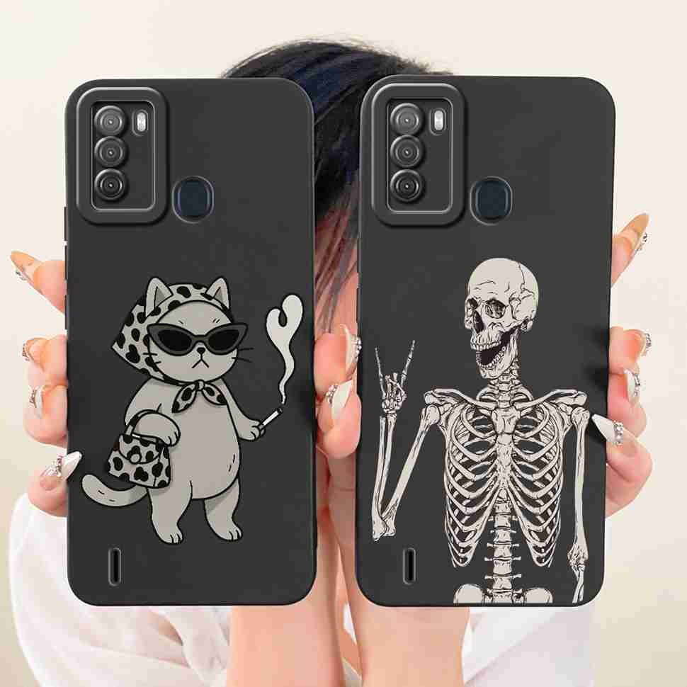 For ITEL S16 Pro 2020 Casing Petty Butterfly Painted Soft Silicone Phone Case For ITEL S 16 S16 Back Cover Fundas Coque Capa