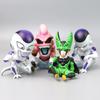Anime Dragon Ball Z Majin Buu Frieza Cell Figure Toys Funny DBZ Fat Buu PVC Figurine Collection Model Dolls Birthday Gifts Kids