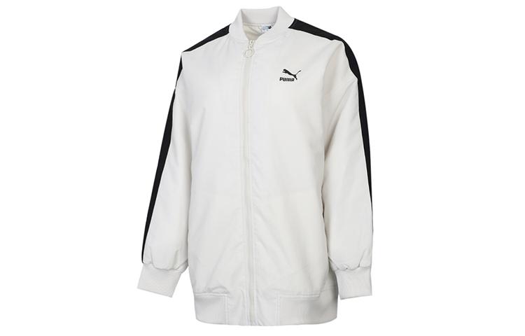PUMA CLASSICS Jackets Women s Smoke Gray Baseball Collar Moderate Other 530275-05 S