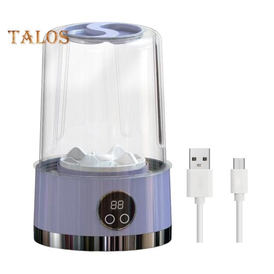 

Стиральная машина для нижнего белья, беспроводная мини-стиральная машина с цифровым дисплеем, простая в эксплуатации, перезаряжаемая, стиральная машина для белья фиолетовый