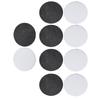 10PCS Electric Foot Grinder Heads Callus Remover Sanding Disc Exfoliating Sandpaper Disk Black Offwhite