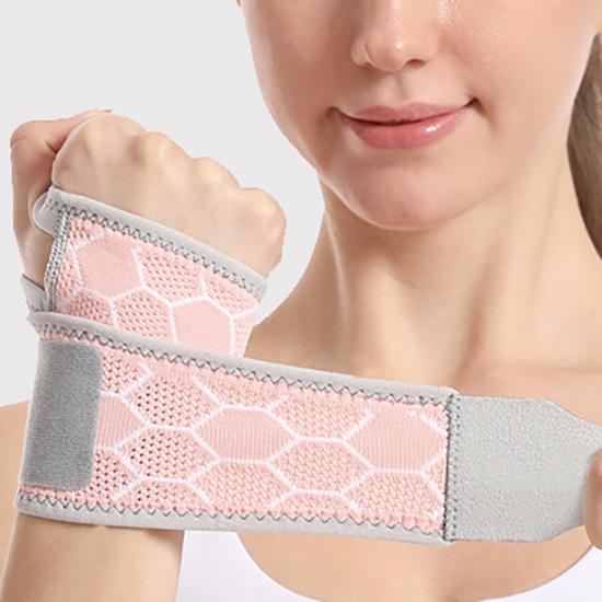 Protetores de Pulso para Esportes e Fitness Badminton Envoltório de Pulso Protetores Respiráveis Bainha Tendinosa Proteção para as Mãos Bandagem Equipamento de Fixação