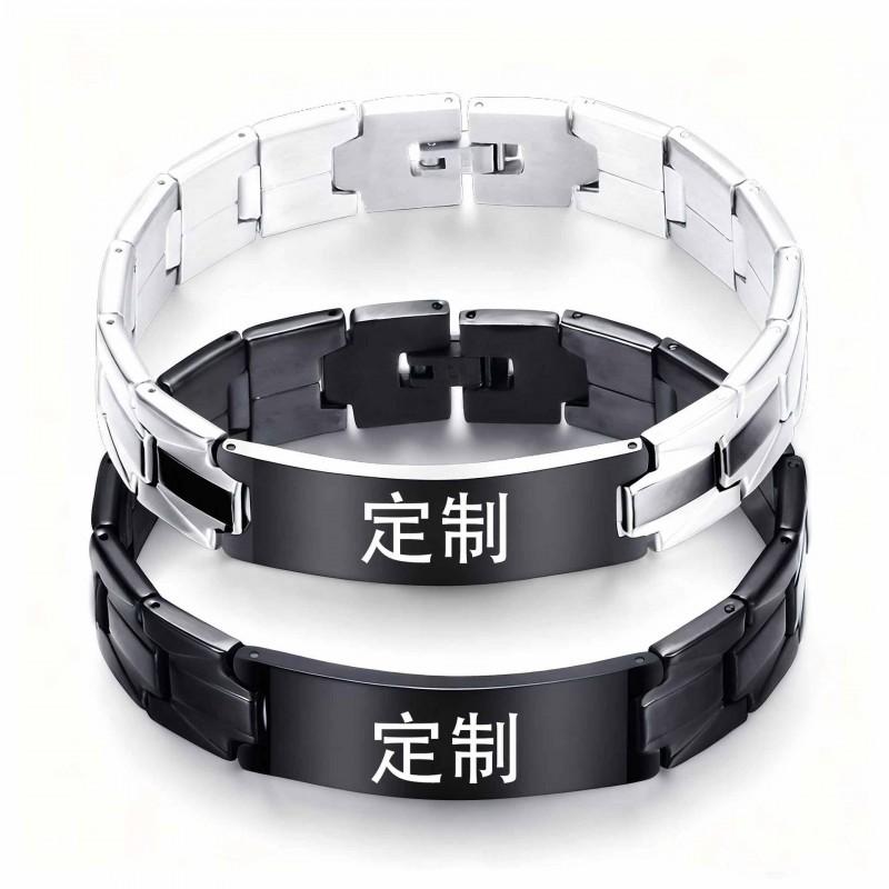 Minimalist Geometric Stainless Steel Bracelet 9mm Unisex Modern Bangle Daily Wear Gift