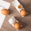 New Egg-Shaped Ceramic Spice Jar Seasoning Container Kitchen Restaurant Salt Pepper Sugar Jar
