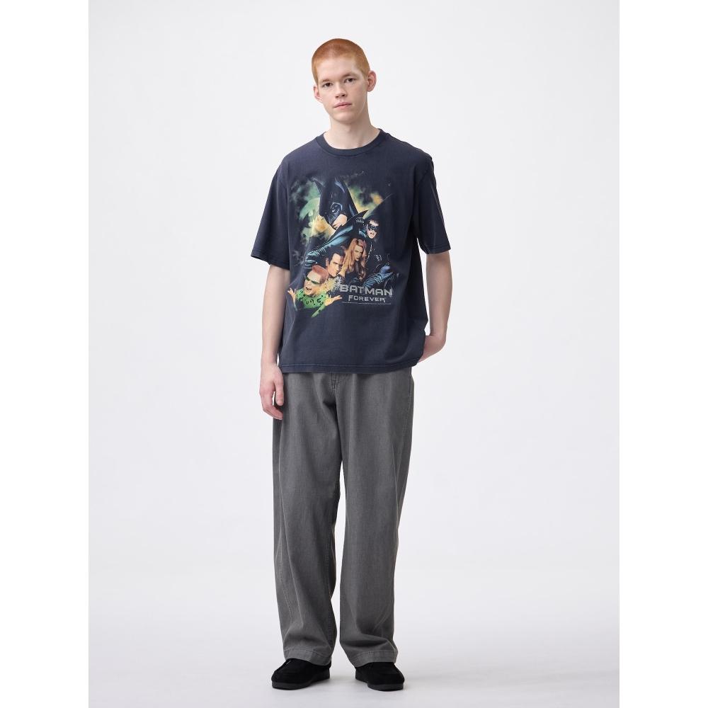 Gu By Uniqlo Washed Graphic T baTman