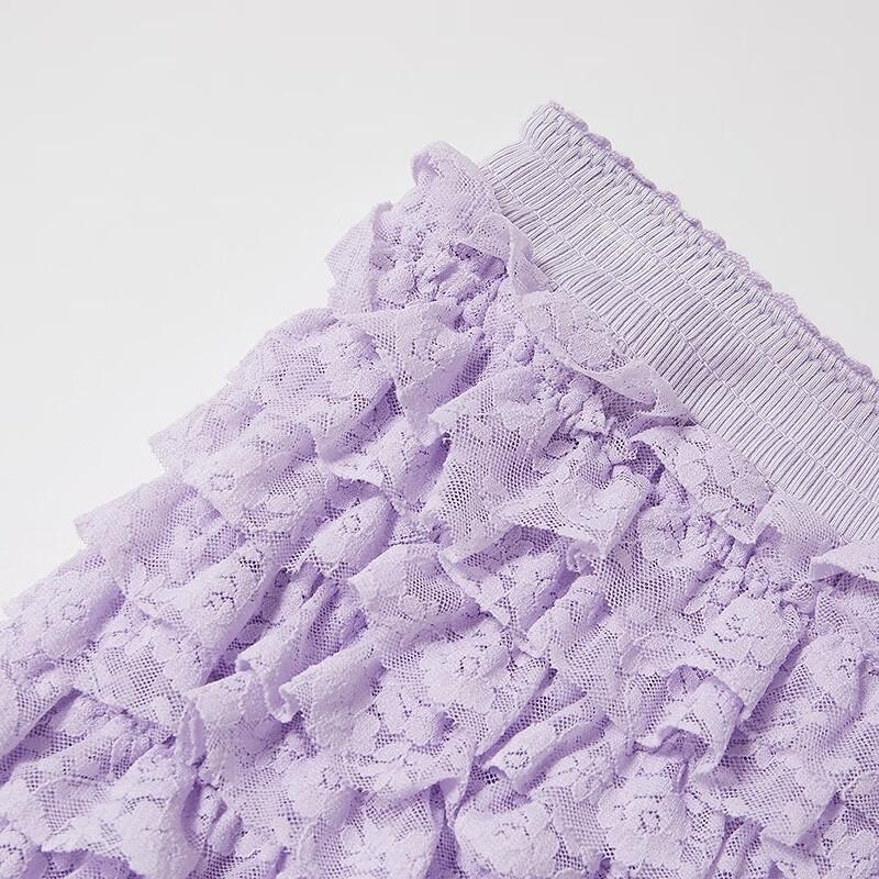 Teenie Weeniebearnova Women's Sweet Lace Tiered Shorts