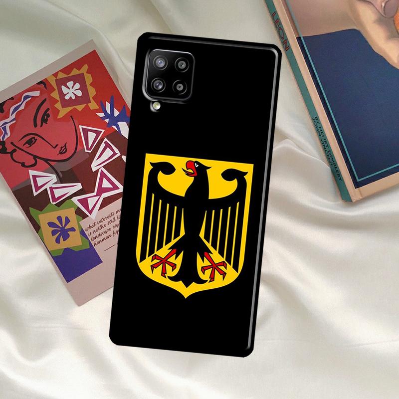 Deutschland Flaggen-Emblem Hülle Für Samsung Galaxy A54 A06 A05 A16 A26 A36 A56 A53 A32 A52 A33 A13 A55 A35 A15 A14 A34
