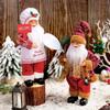Santa Claus Doll Christmas Decoration for Home 30cm Santa Claus Doll Navidad Party Decor Xmas Ornaments New Year Gift