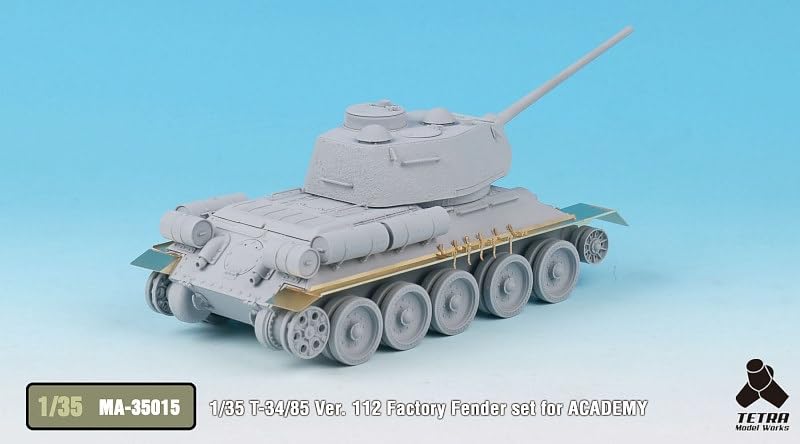 Tetra Model MA Series Russian Tank 112 Factory Fender Set Plastic Model Parts MA3515 1/35 T-34/85 No. (AC)