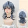 Ashely Short Wig for Men Fluffy Natural Black Hair High Temperature Fiber Synthetic Wigs Suitable for Daily Use Cosplay Sissy