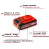 Einhell batterie 4,0 ah pxc plus (lithium-ion, 18v, pour tous les appareils einhell pxc)
