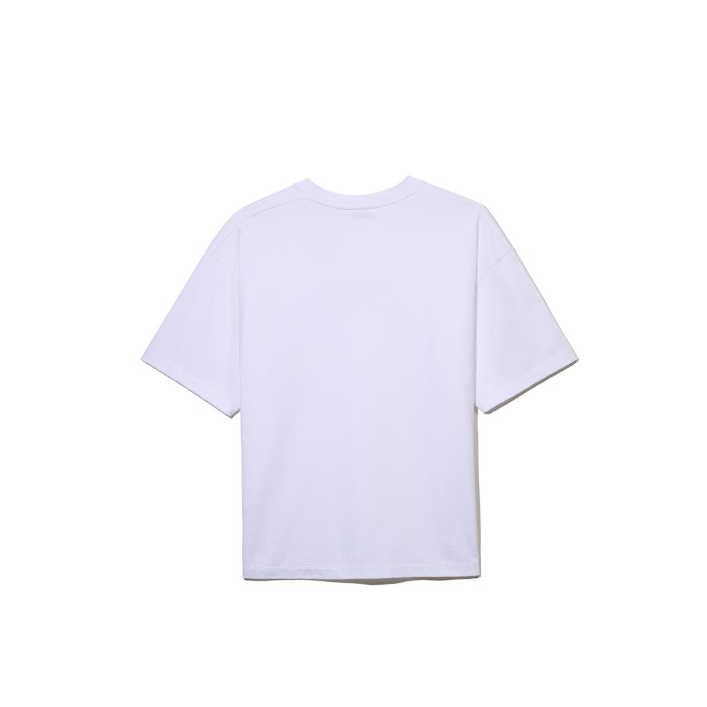 ZNO Logo Oversized Short Sleeve T-Shirt (White)
