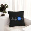 ADA Crypto Coin Heartbeat For Cardano Square Pillowcase Cushion Cover Pillow Case Throw Pillow Cover for Home Sofa Living Room