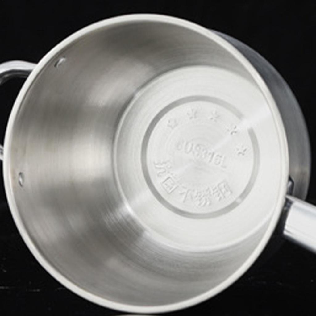 Deep Fryer Pot Stainless Steel Long Handle Cookware Frying Pot with Basket and Lid for Electric Gas Stove French Fries Chicken