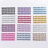 12MM36 Acrylic Love Drill Stick Korean Girl Heart the Same Model Mobile Phone Case Ledger Sticker
