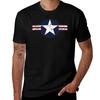 Usaf Air Force Roundel Emblem Official Tshirt Regular Fit Plain Tee Shirt