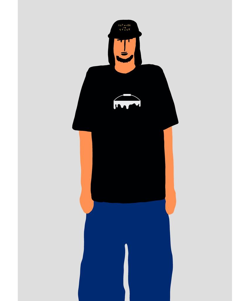 Junsio Black Logo T-Shirt