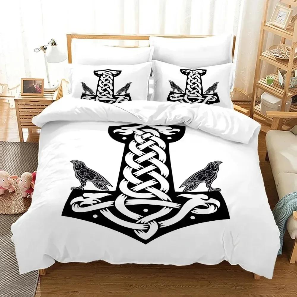 Luxury New 3D Print Ship Anchor Duvet Cover Sets Sea Ocean Quilt Cover Pillowcases Twin Full Queen King Stripe Bedding Set