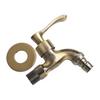 Vintage Garden Outdoor Faucet Anituqe Bronze Washing Machine Crane Tap