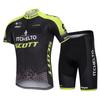 Mens Womens Cycling Jersey Bib Shorts Set Quick Dry Breathable Road Mountain Bike Apparel