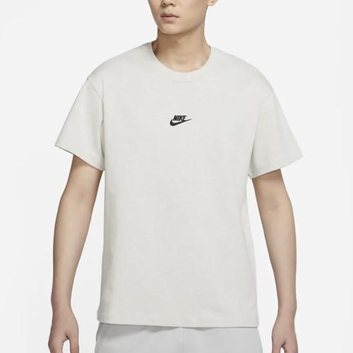 Nike Solid Color Embroidered Crew Neck Loose Fit Short Sleeve T-Shirt for Men