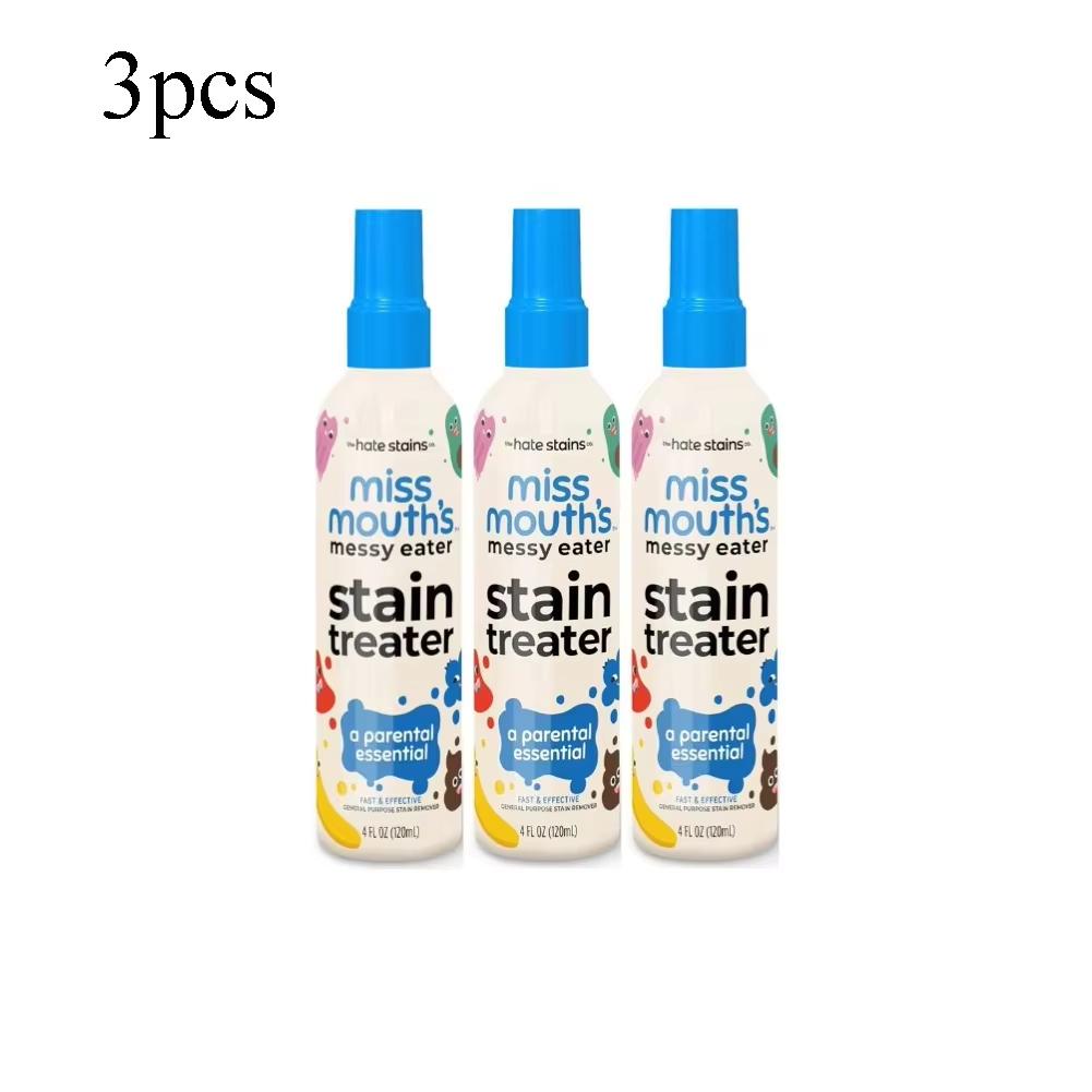 120ML Stain Remover for Clothes,Portable Spray and Wash Stain Remover for Coat,Fabric Carpet Stain Spray Yellow Removal Bleach