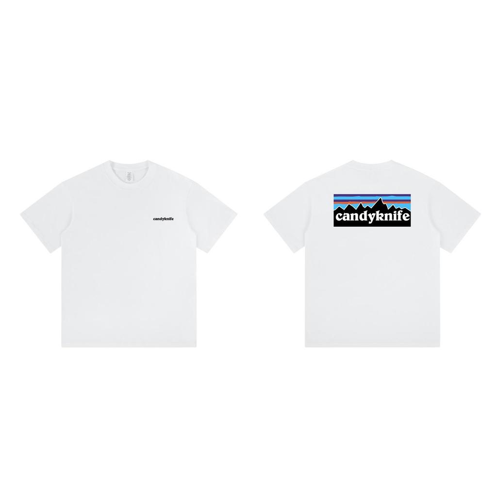 Unisex American Brand Minimalist Short-Sleeve Cotton Crew Neck T-Shirt