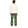 Family Matching Parent-Child Long Sleeve and Pants Pajama Set Loungewear for Home Wear