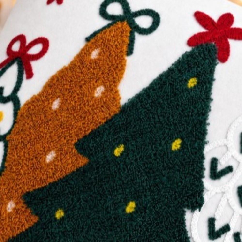 Colorful Christmas Pillowcase Soft Xmas Tree Pillowslip Holiday Pillow Cushion Cover  Winter