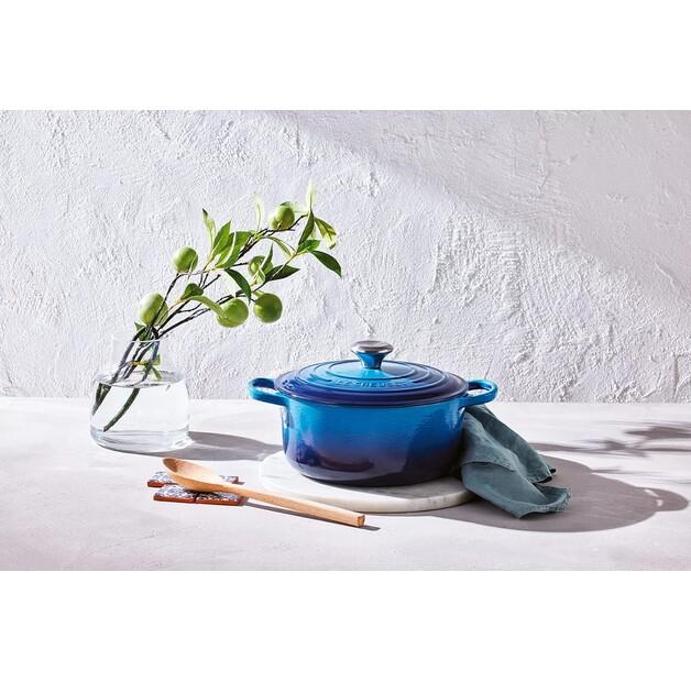 Cast Iron Roaster Le Creuset Signature Round 24 Cm Azure 4.2 L (21177242202430)