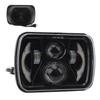 Car Square Headlight LED DRL Headlamp Turn Signal Water Resistant High Transmittance Light 12 to 48V