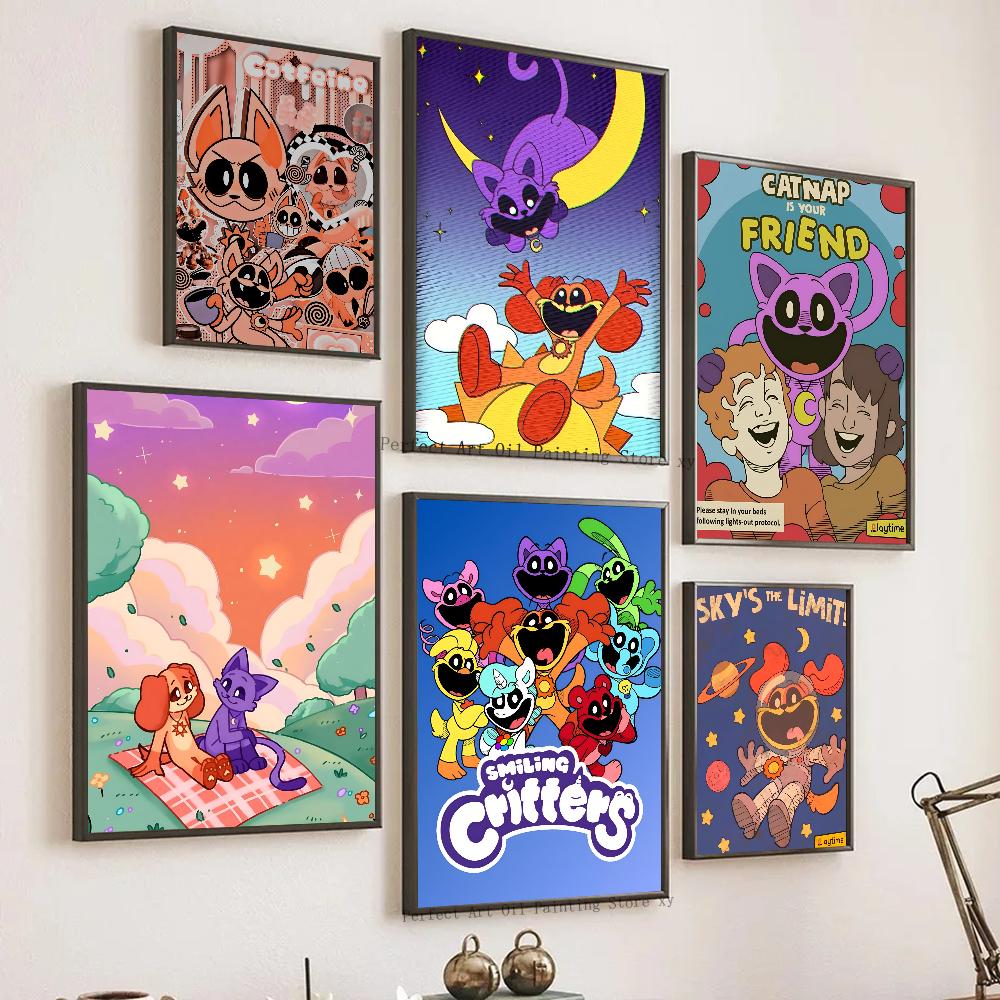 1pc Critters CATNAP DOGDAY Poster HD Posters Home Room Bar Cafe Decor Art Wall Painting Picture