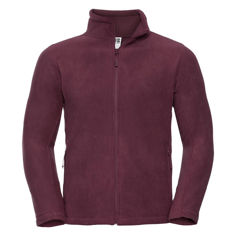 Russell Mens Full Zip Outdoor Fleece Jacket
