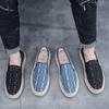 Neue Espadrilles Herrenschuhe Lässig Atmungsaktiv Slip-On Sneakers Männlich Canvas Schuhe Sommer Klassische Herren Fahrschuhe Slipper für Herren