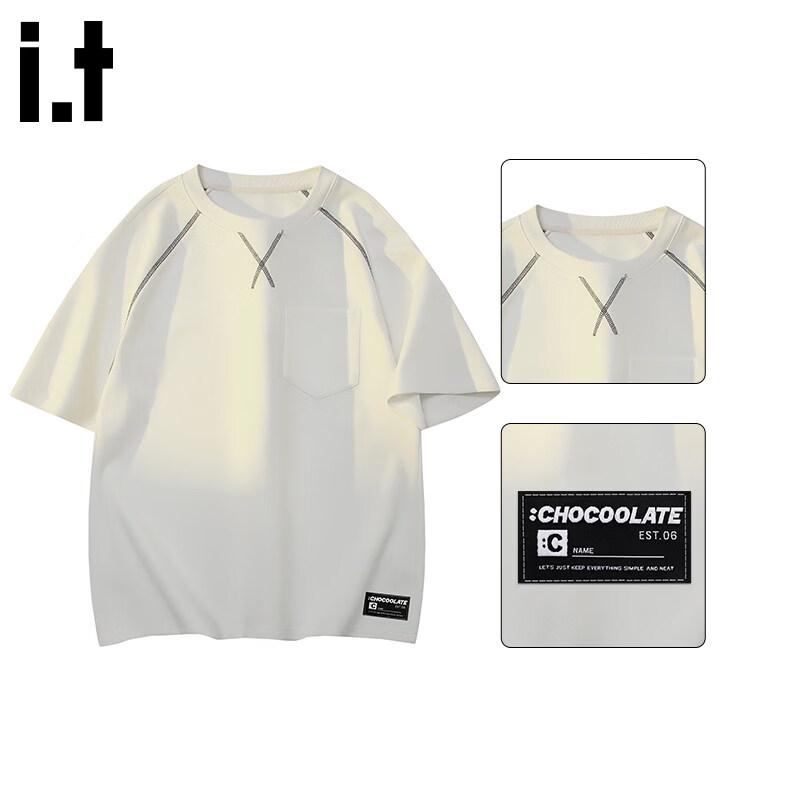 CHOCOOLATEit Men s Loose Fit Raglan Short Sleeve T-Shirt 3XL