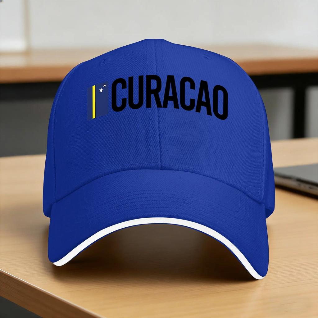 Curacao Soccer Casual Baseball Cap Tennis Skate Hip Hop Hats Spring Adjustable Couple Women Street Style Baseball Caps