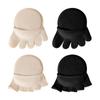 1Pair Women Toe Separator Forefoot Insole Shoes Pads High Heel Soft Insole Anti-Slip Pain Relief Foot Protection Care Liners New