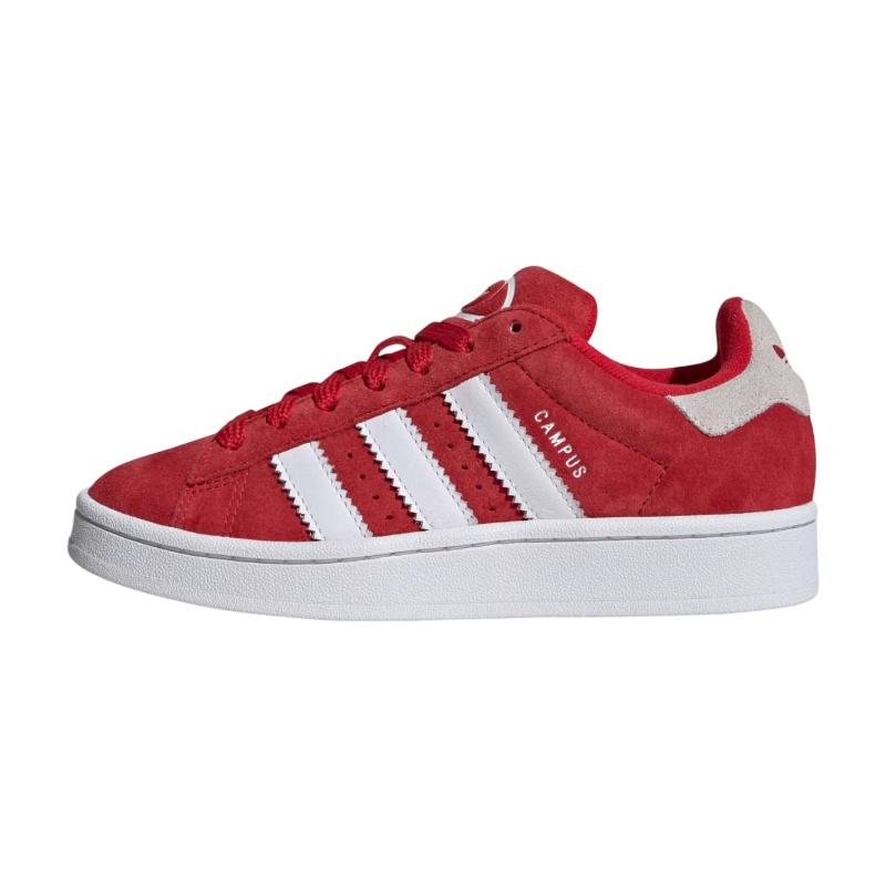 (GS) adidas Campus 00s J Scarlet - White Heel Tab Kids IG1230 EU 39⅓