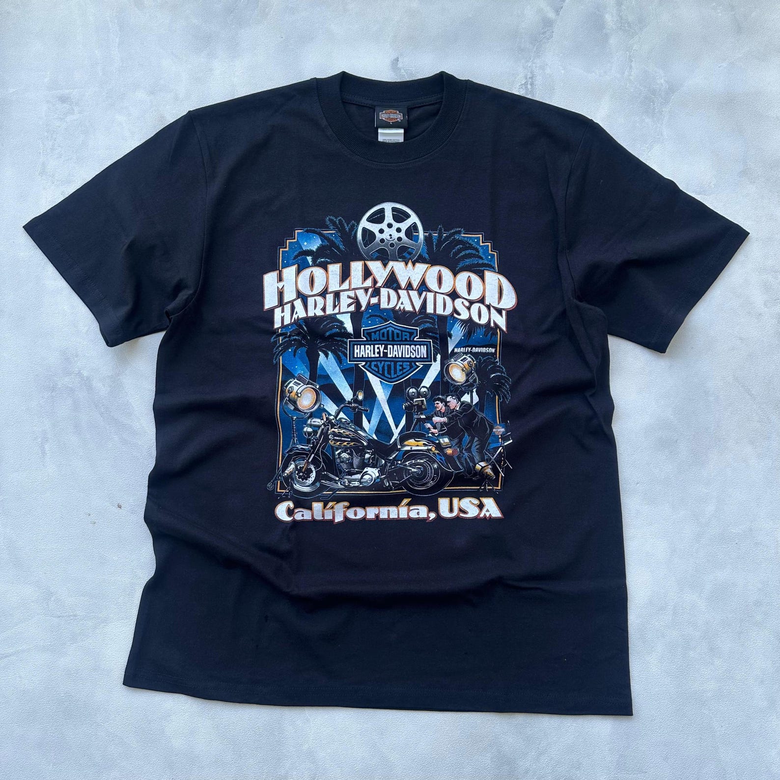Vintage California Design Harley Davidson T shirt 3XL