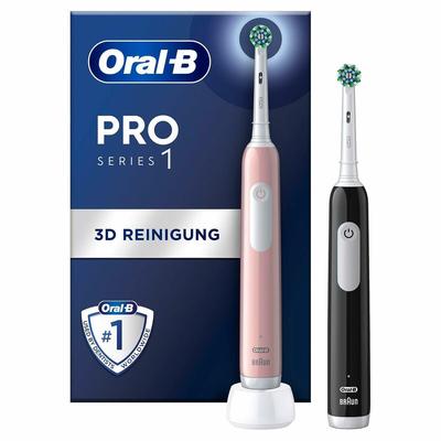 Pro Series 1 Electric Toothbrush 3 Modes Pink and Black