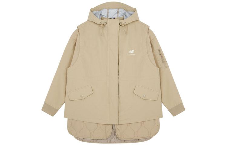 New Balance Puffer Jacket Winter Women s Beige AWJ21300-MS XL