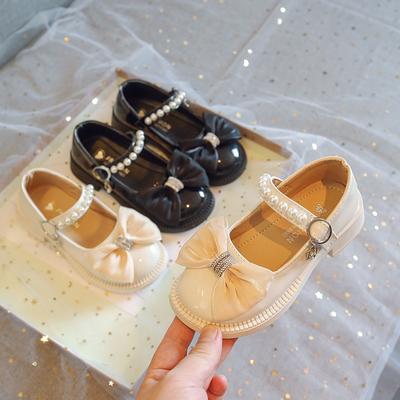 Nuove scarpe da principessa per bambini con suola morbida autunnali