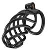 Tortilla Chastity Cage XL 11 X 3.4 Cm Black - CockLock - Chastity Cages
