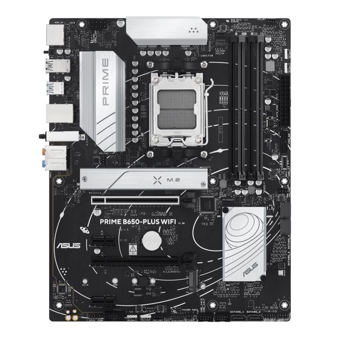 Motherboard - ASROCK - PRIME B650-PLUS WIFI - ATX - Wi-Fi - AMD B650